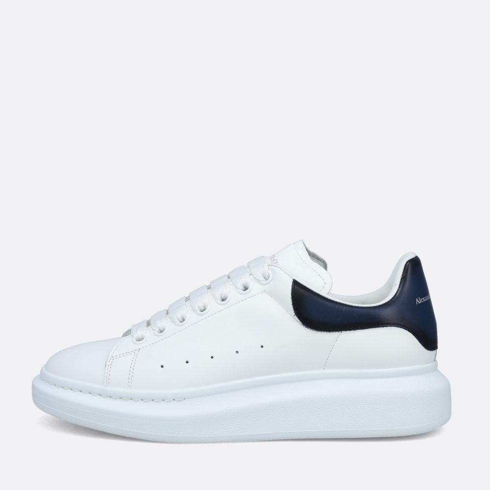 McQueen White & Navy Oversized Sneakers | Lyst
