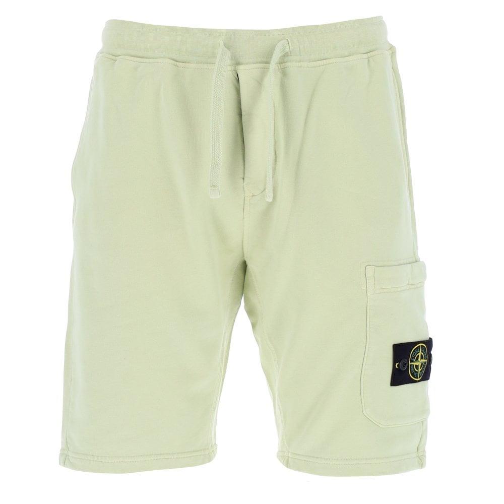 Stone Island Shorts in Green for Men | Lyst Canada