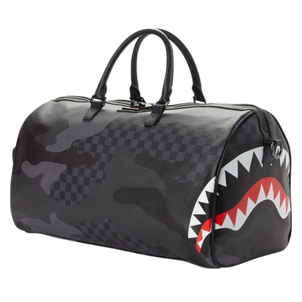 Sprayground Leather 3am Limited Edition Duffle Bag in Black for Men Lyst