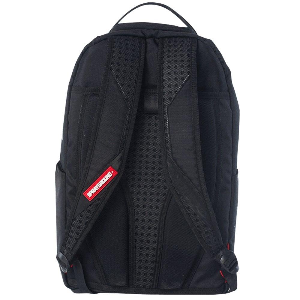 sprayground angled ghost shark backpack