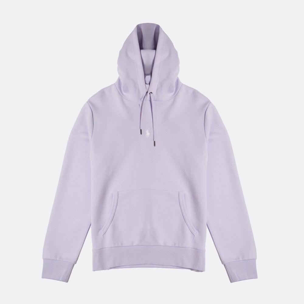 Polo Ralph Lauren Double Knit Hoodie in Purple for Men | Lyst UK