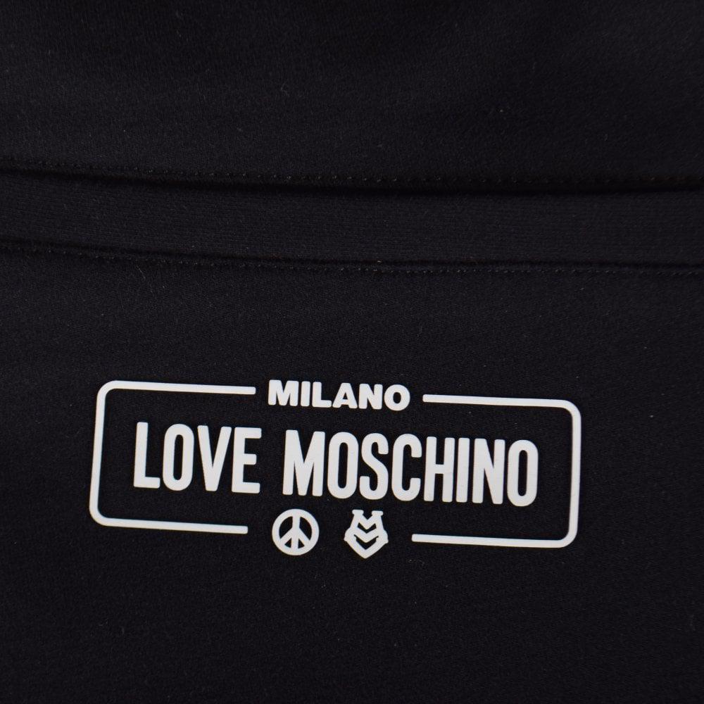 moschino tape cuffed track pants