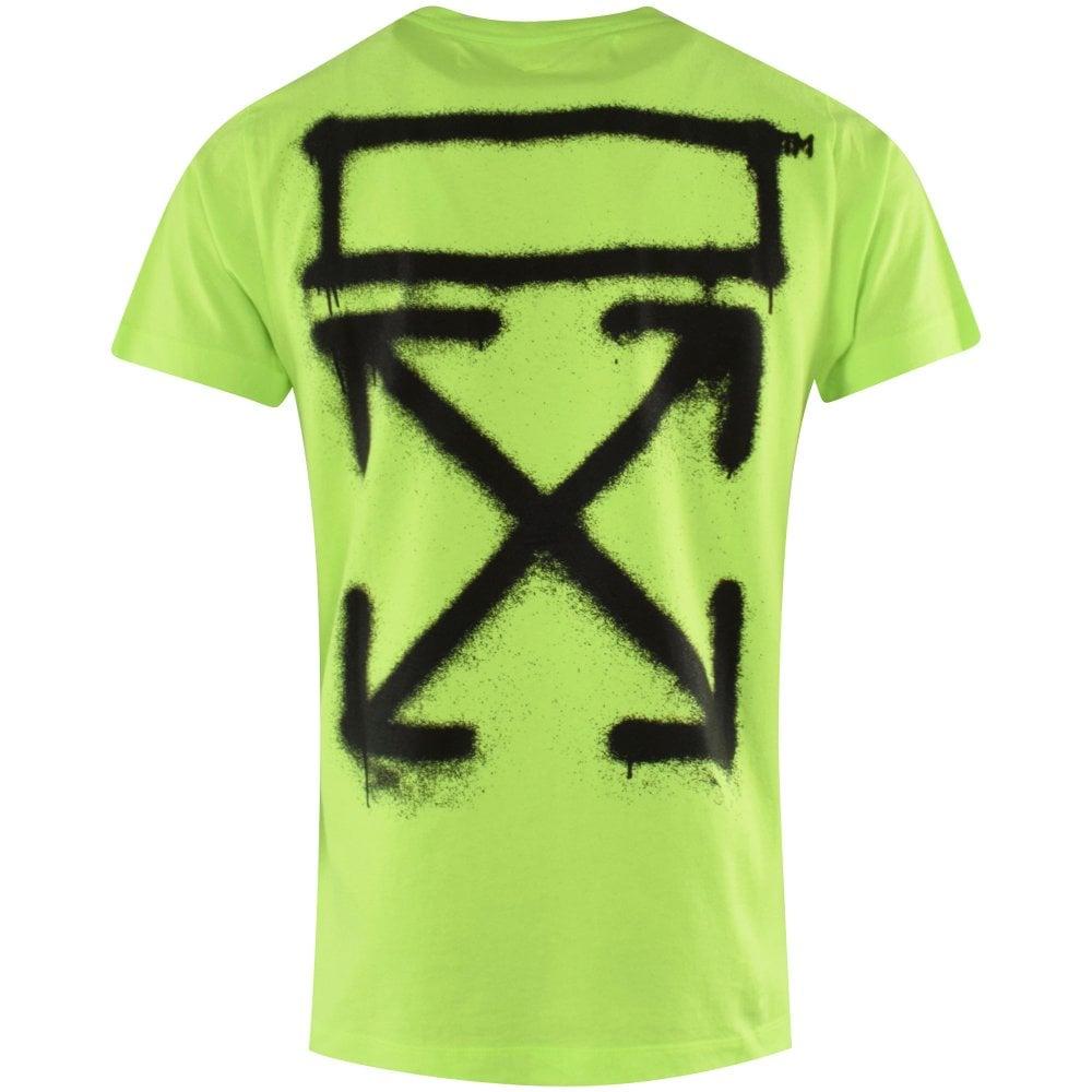 Off-White c/o Virgil Abloh Neon Arrow T-shirt in Yellow (Green) for Men -  Lyst