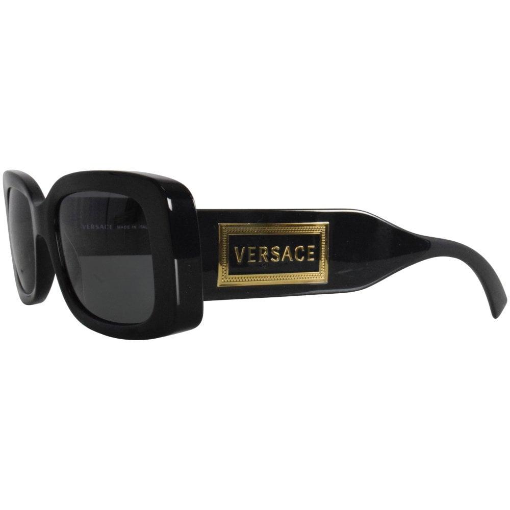 versace aviators black