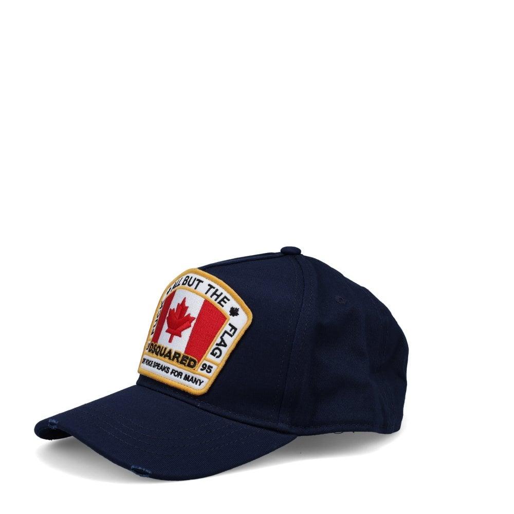 Canadian Patch Baseball Cap Navy 