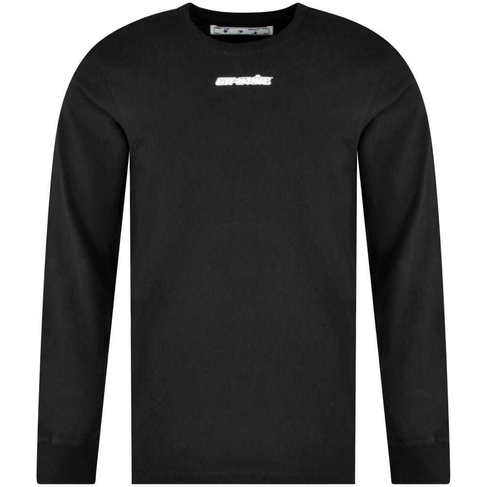 off white marker t shirt blue