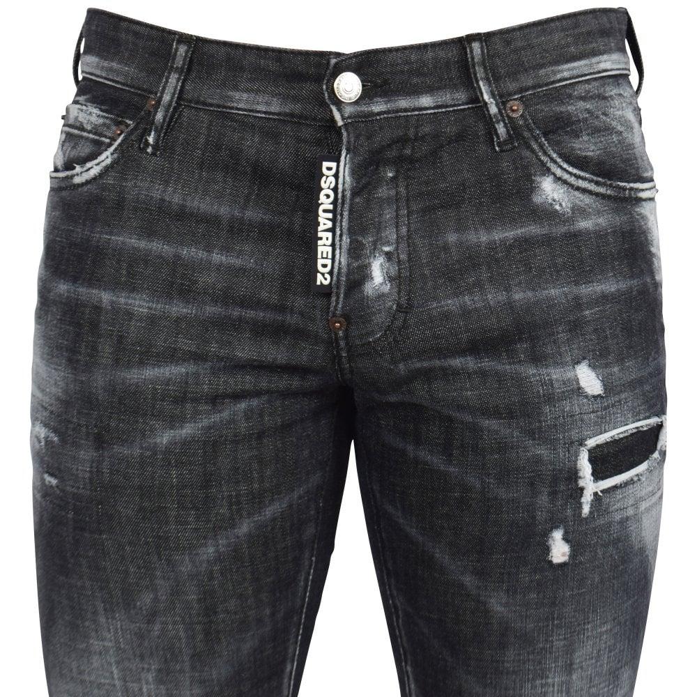 Dark grey dsquared jeans Clearance