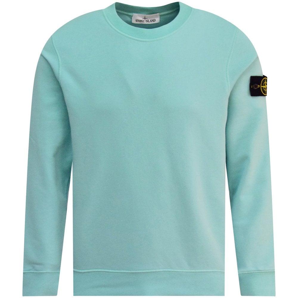 aqua crewneck sweatshirt