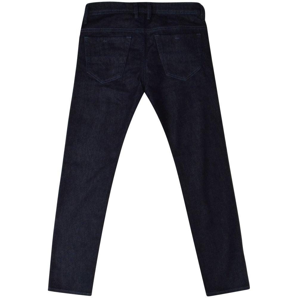DIESEL Denim Dark Blue Thommer Slim Skinny Jeans for Men | Lyst