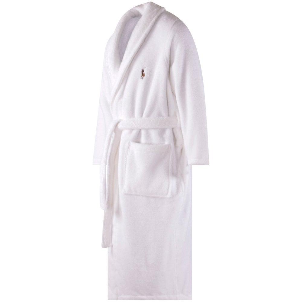 ralph lauren dressing gown white