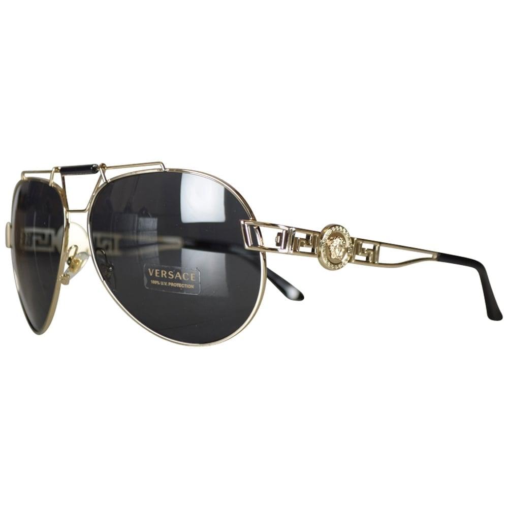 versace square aviators