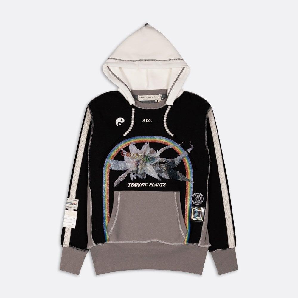 Advisory Board Crystals logo-patch pullover hoodie