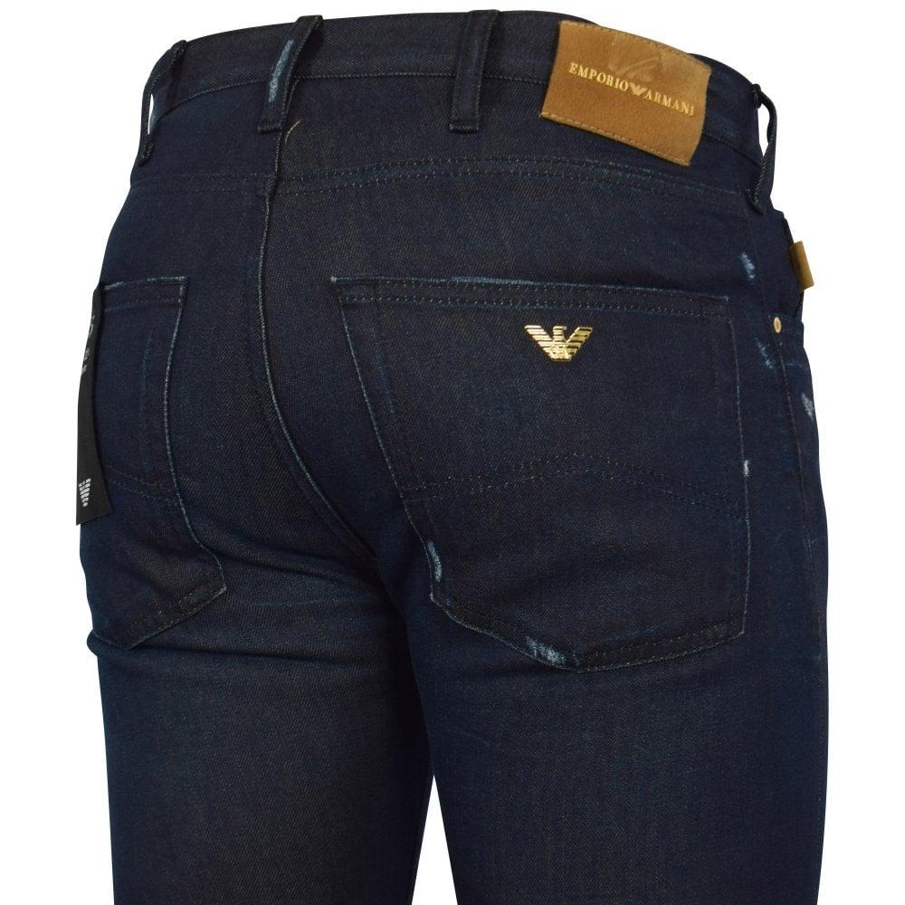 Emporio Armani Dark J45 Regular Fit Jeans for Men Lyst