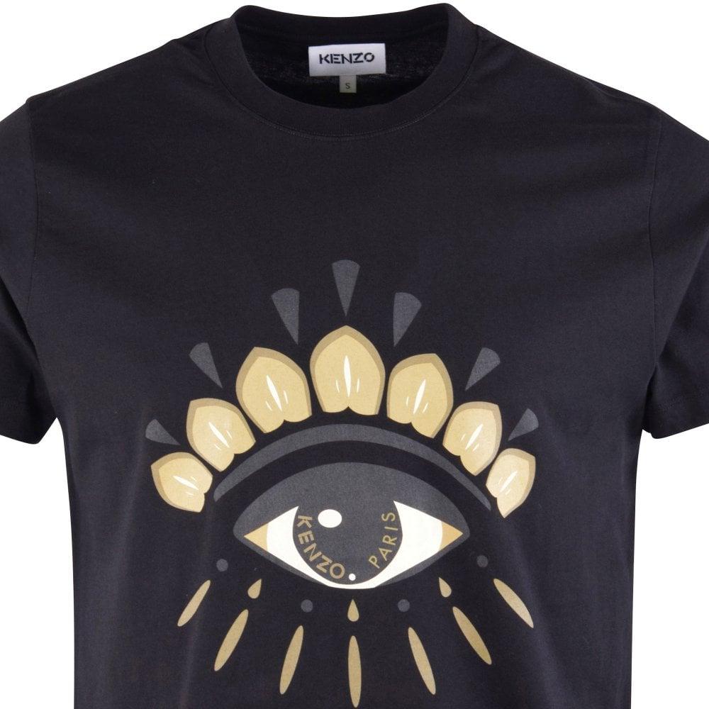kenzo black eye t shirt