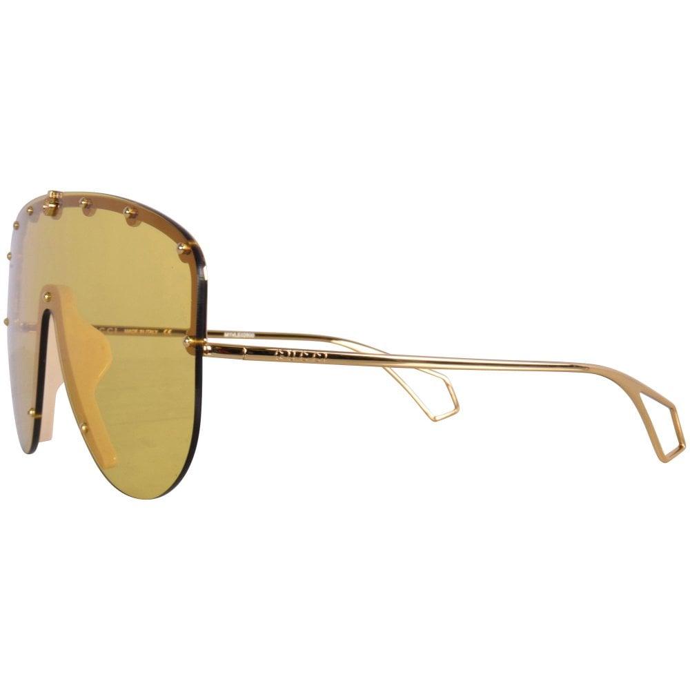 Gucci Yellow Lens Sunglasses for Men | Lyst
