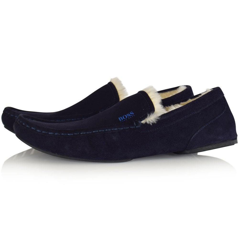 hugo boss moccasin slippers