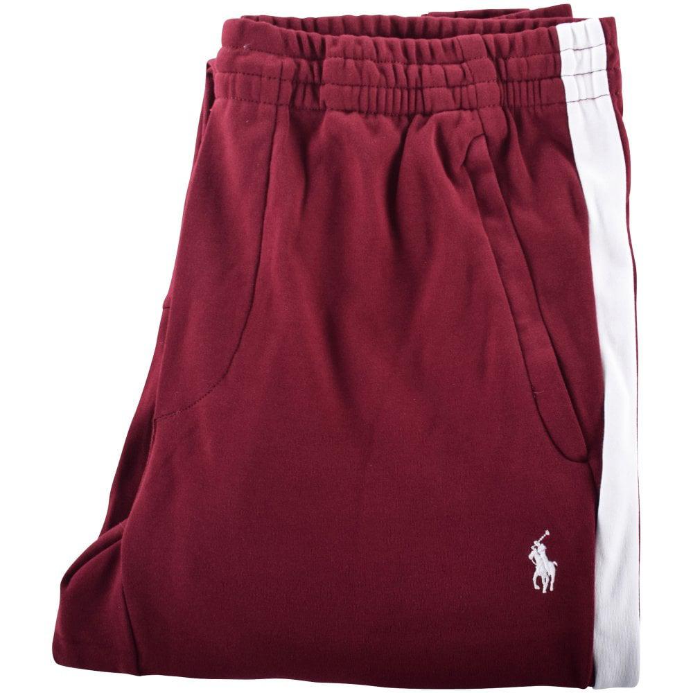 burgundy polo tracksuit