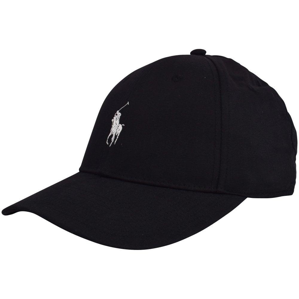 Polo Ralph Lauren Black/white Logo Baseline Cap for Men | Lyst