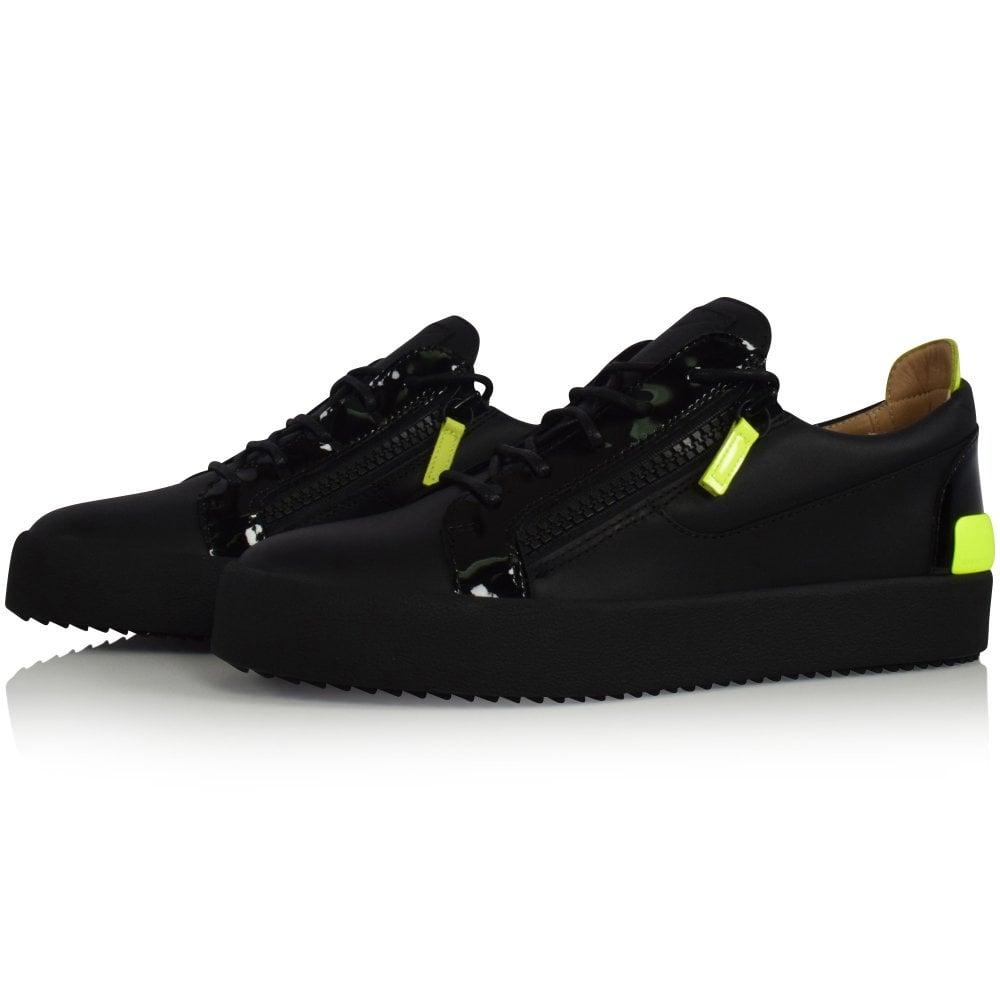 black neon trainers
