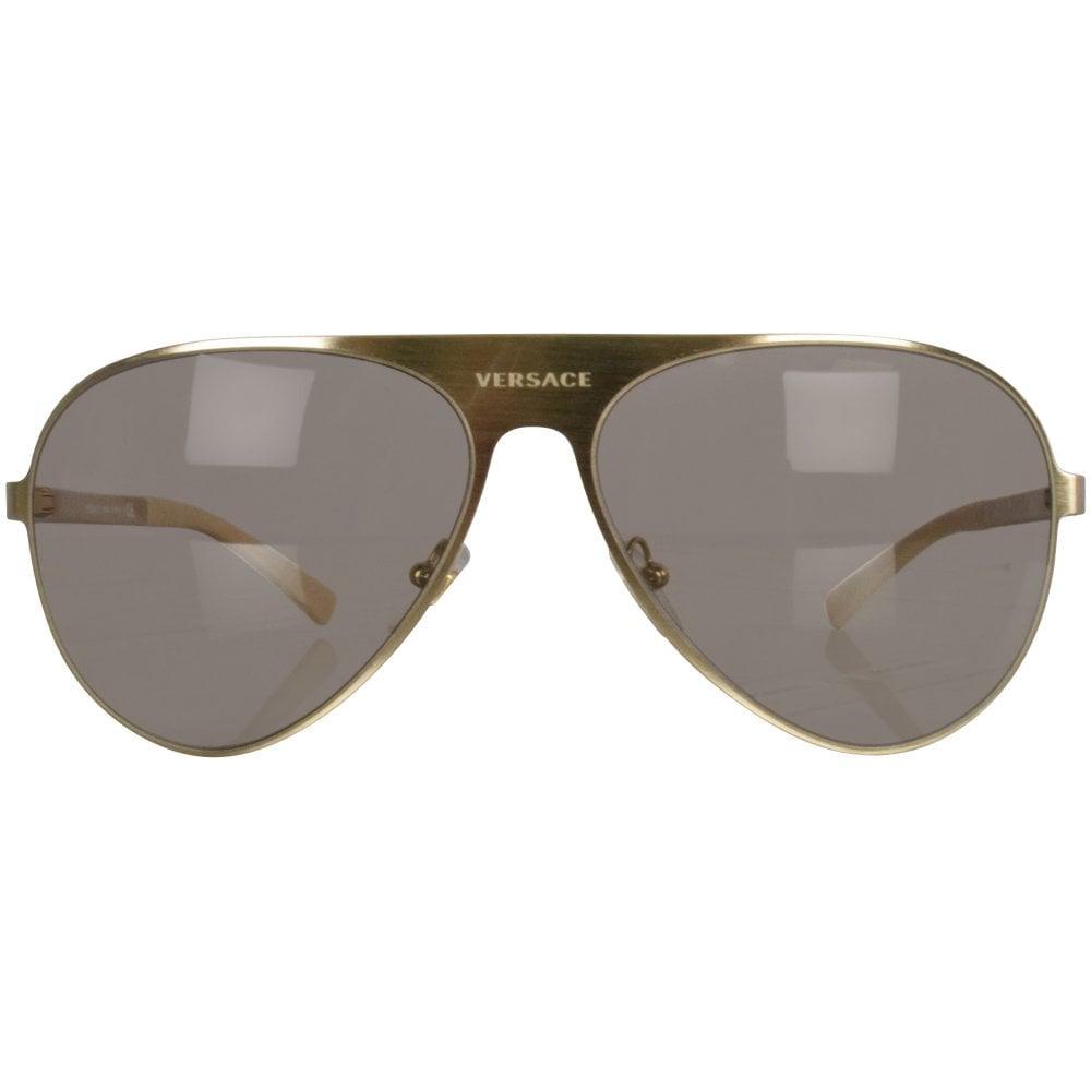 versace sunglasses gold