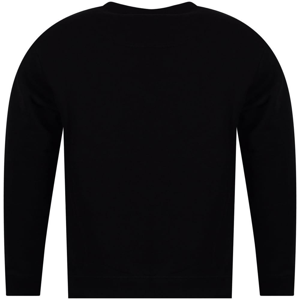 KENZO Black/yellow/blue Tiger Logo Sweatshirt for Men - Lyst