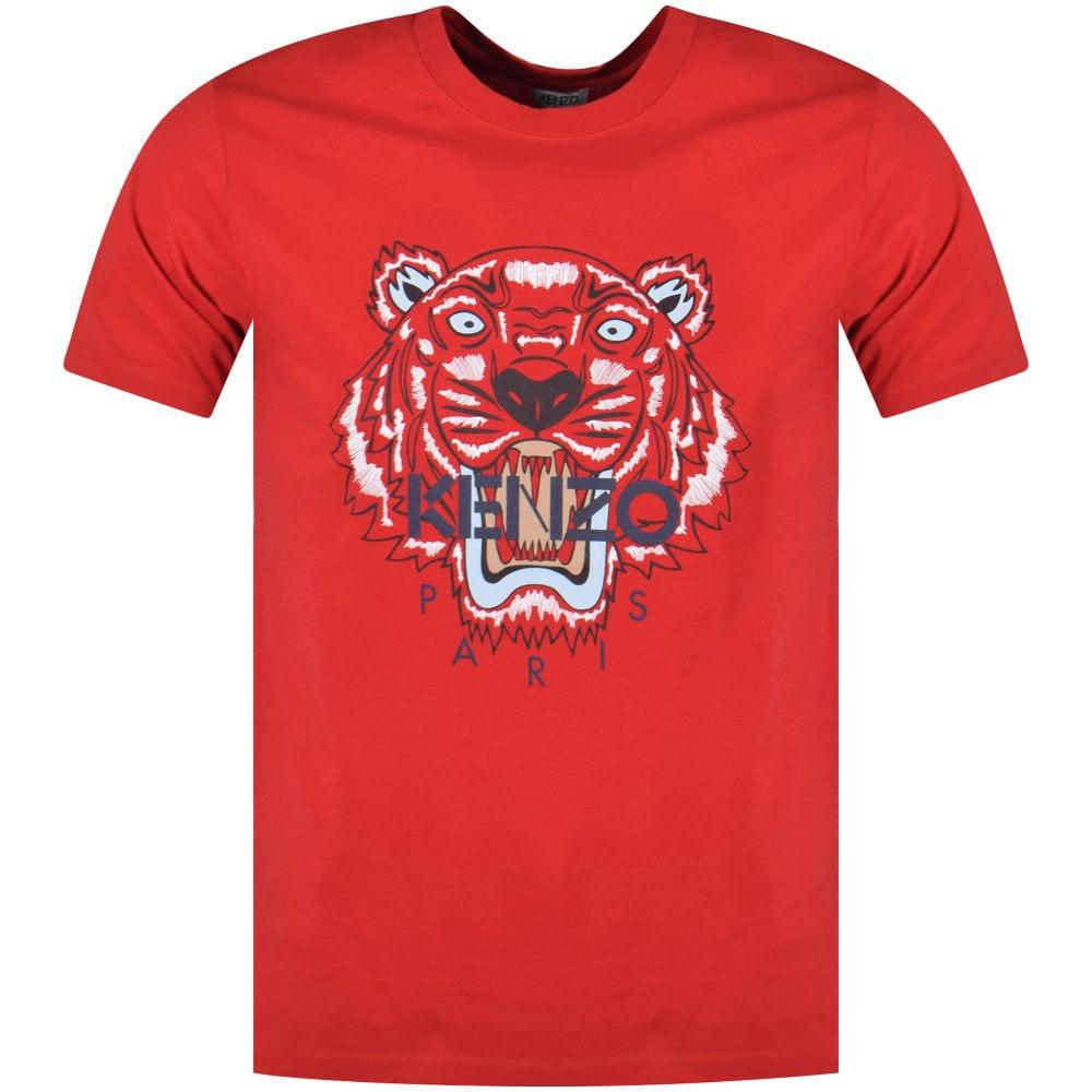 kenzo t shirt red