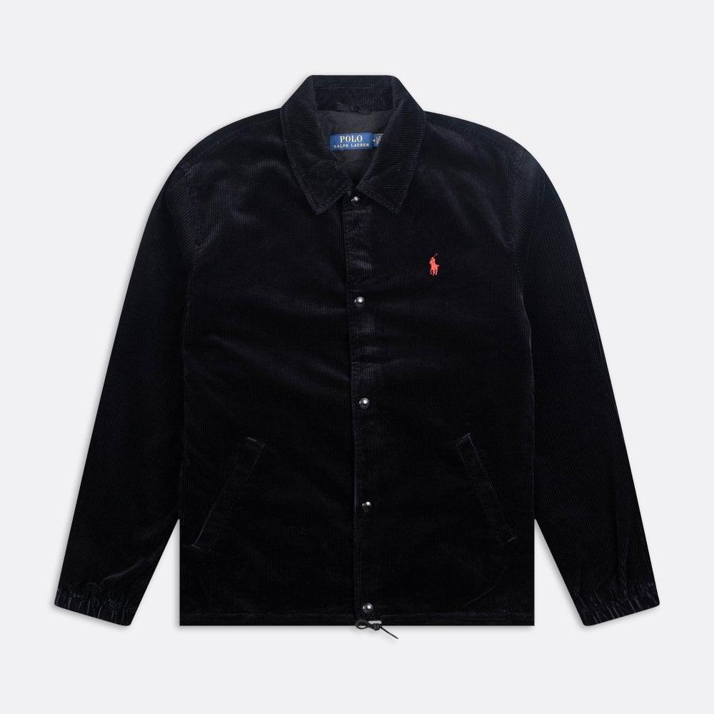 Polo Ralph Lauren Corduroy Lined Coach Jacket in Blue for Men