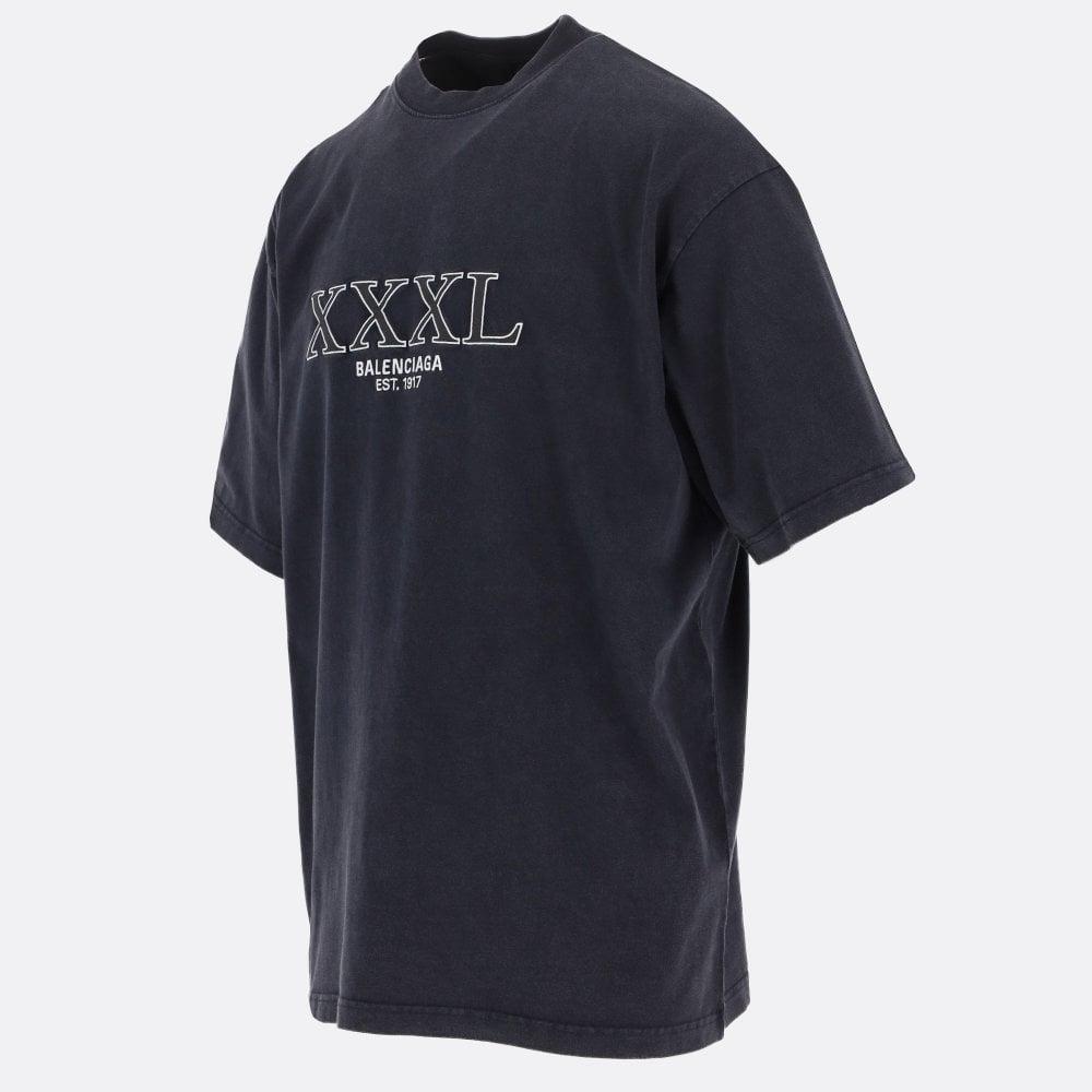Balenciaga 'xxxl' Oversized T-shirt in Blue for Men | Lyst