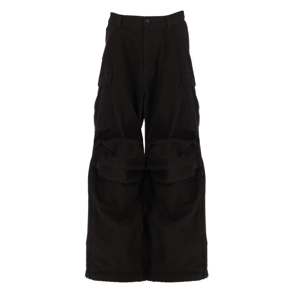 Balenciaga Pulled Cargo Pants in Black for Men | Lyst Canada