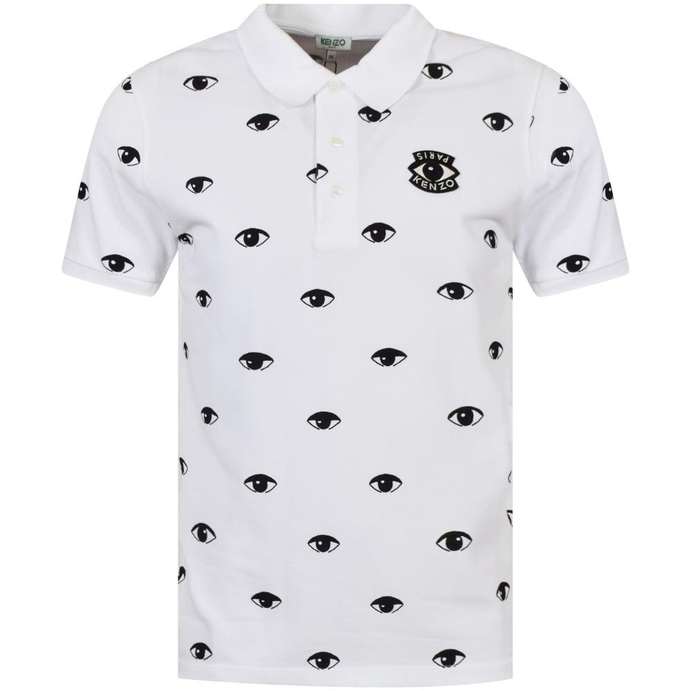 white kenzo polo