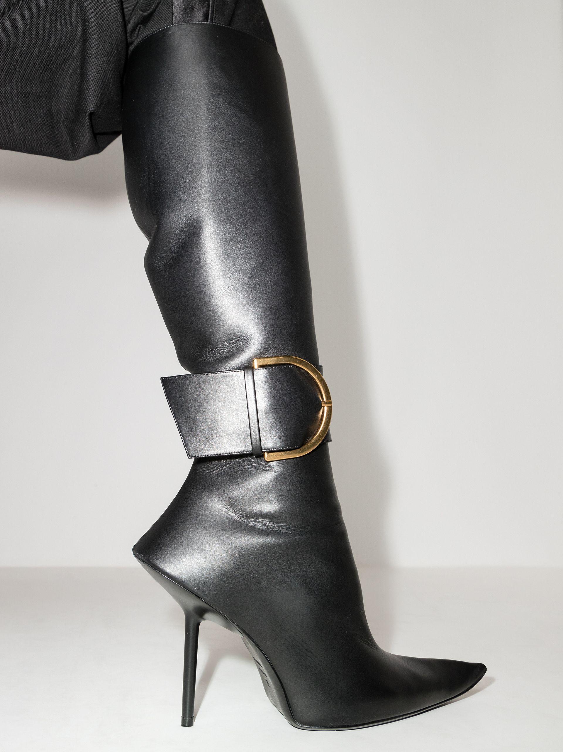 balenciaga knee high sneakers