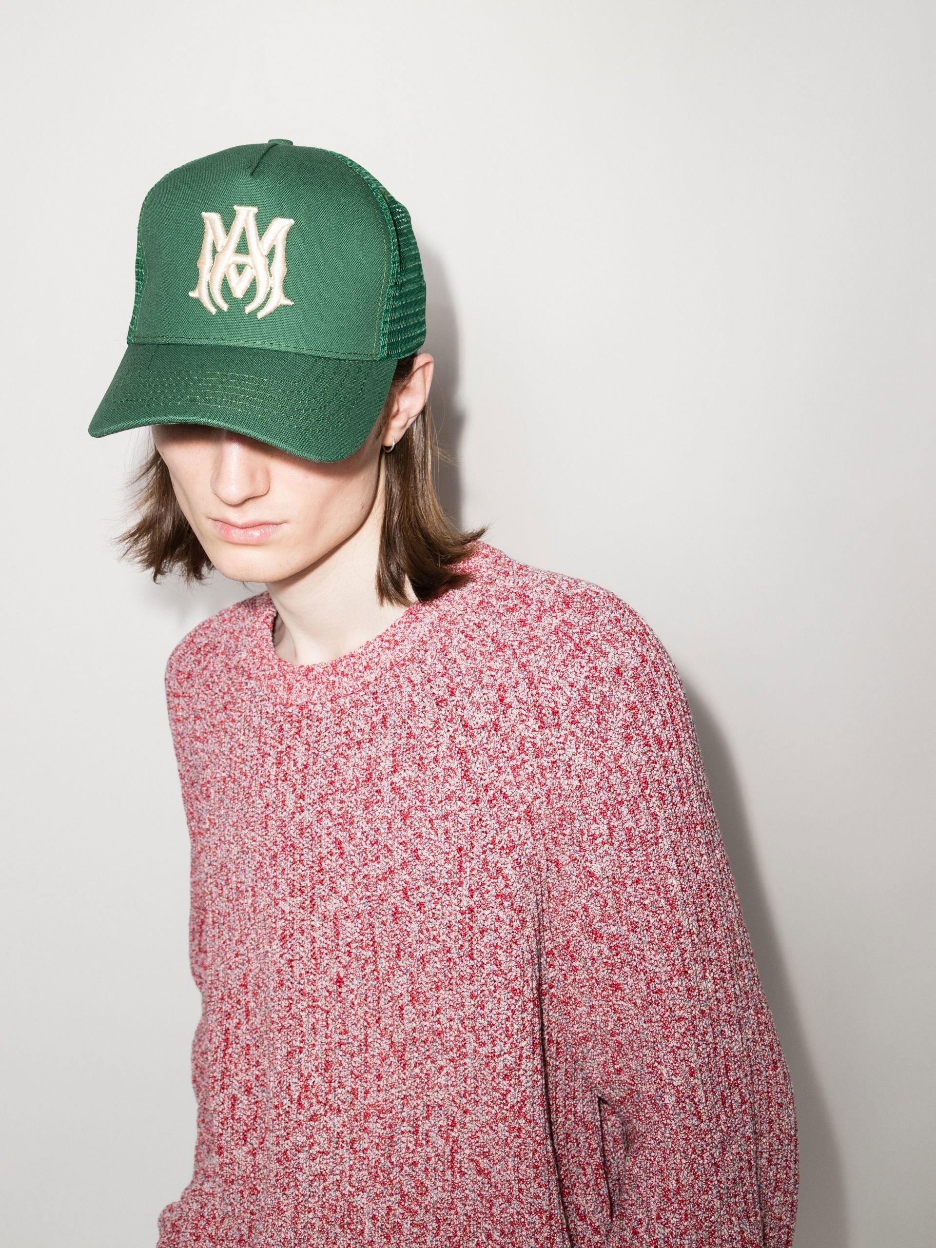 Amiri Cotton Ma Logo Trucker Hat in 