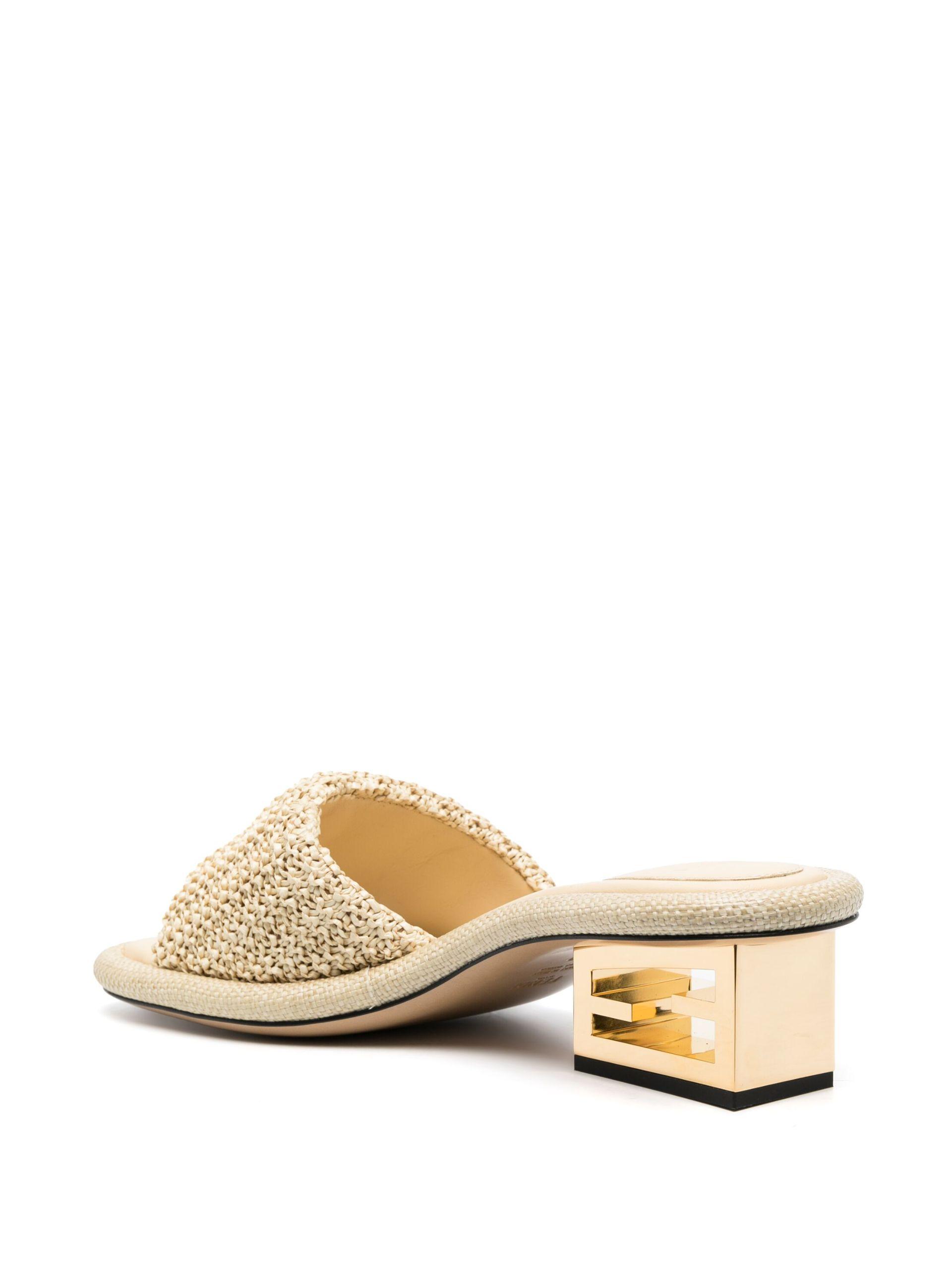 Fendi pearl sandals online