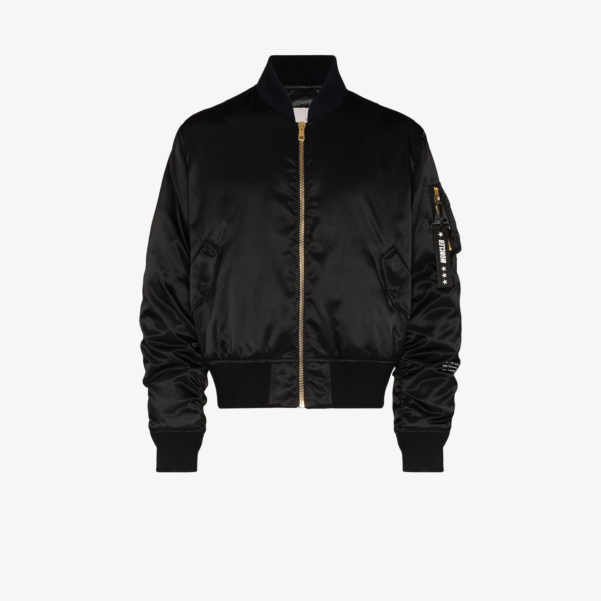 Black 7 Moncler Fragment Rassos Bomber Jacket