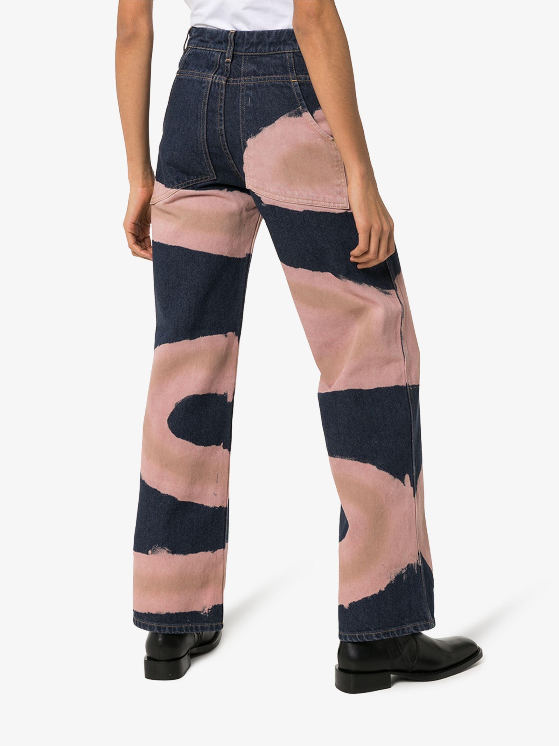 Eckhaus Latta Denim Chemtrail Printed 