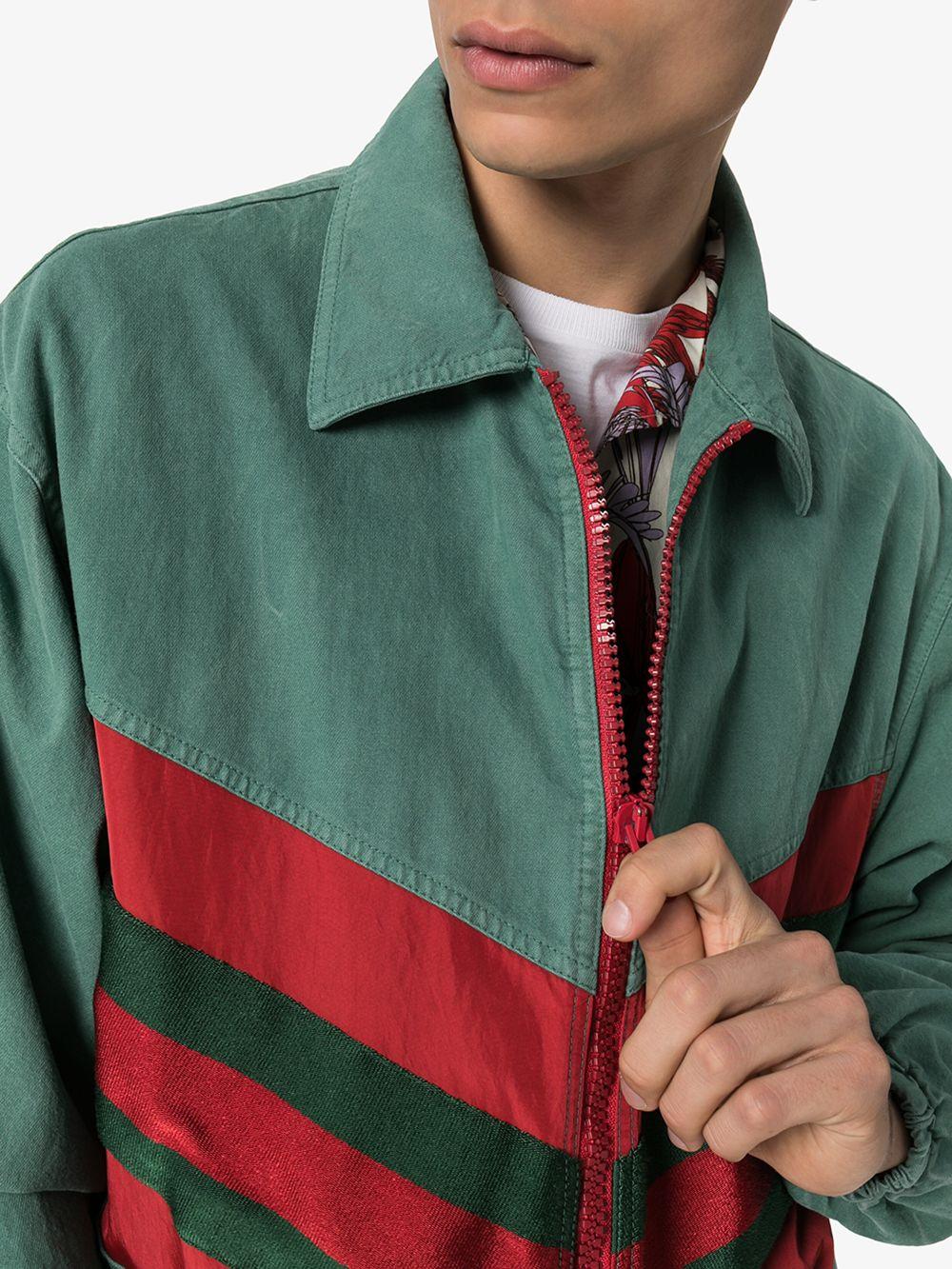gucci chevron track jacket