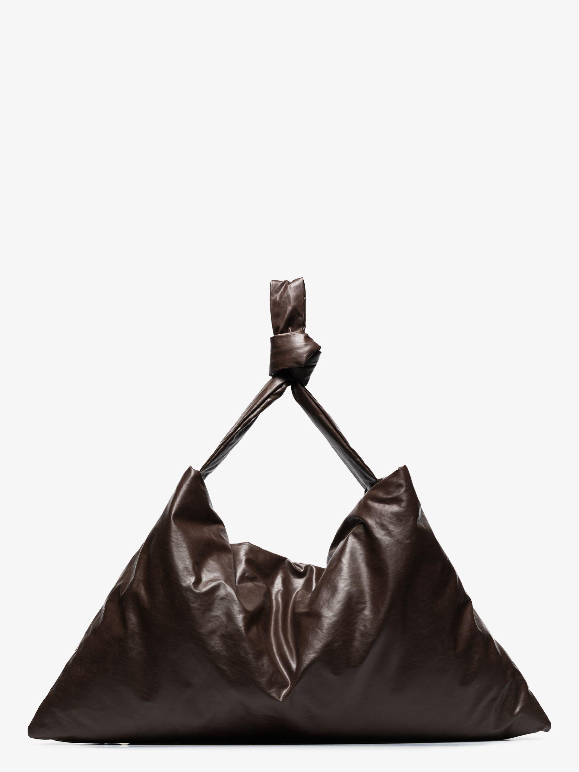 Kassl Oil Square Medium Shoulder Bag in Brown - Lyst