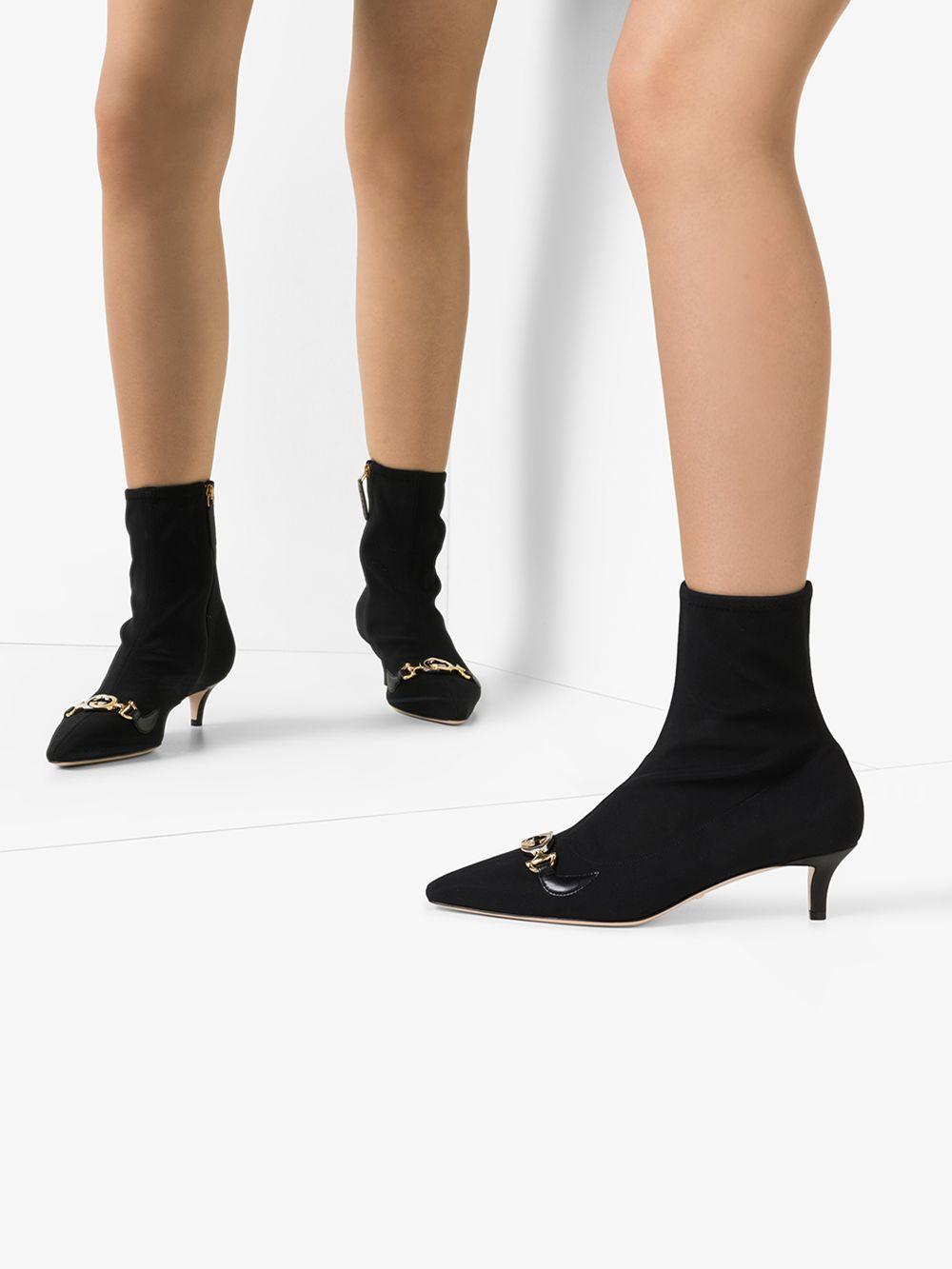 gucci zumi leather ankle boot