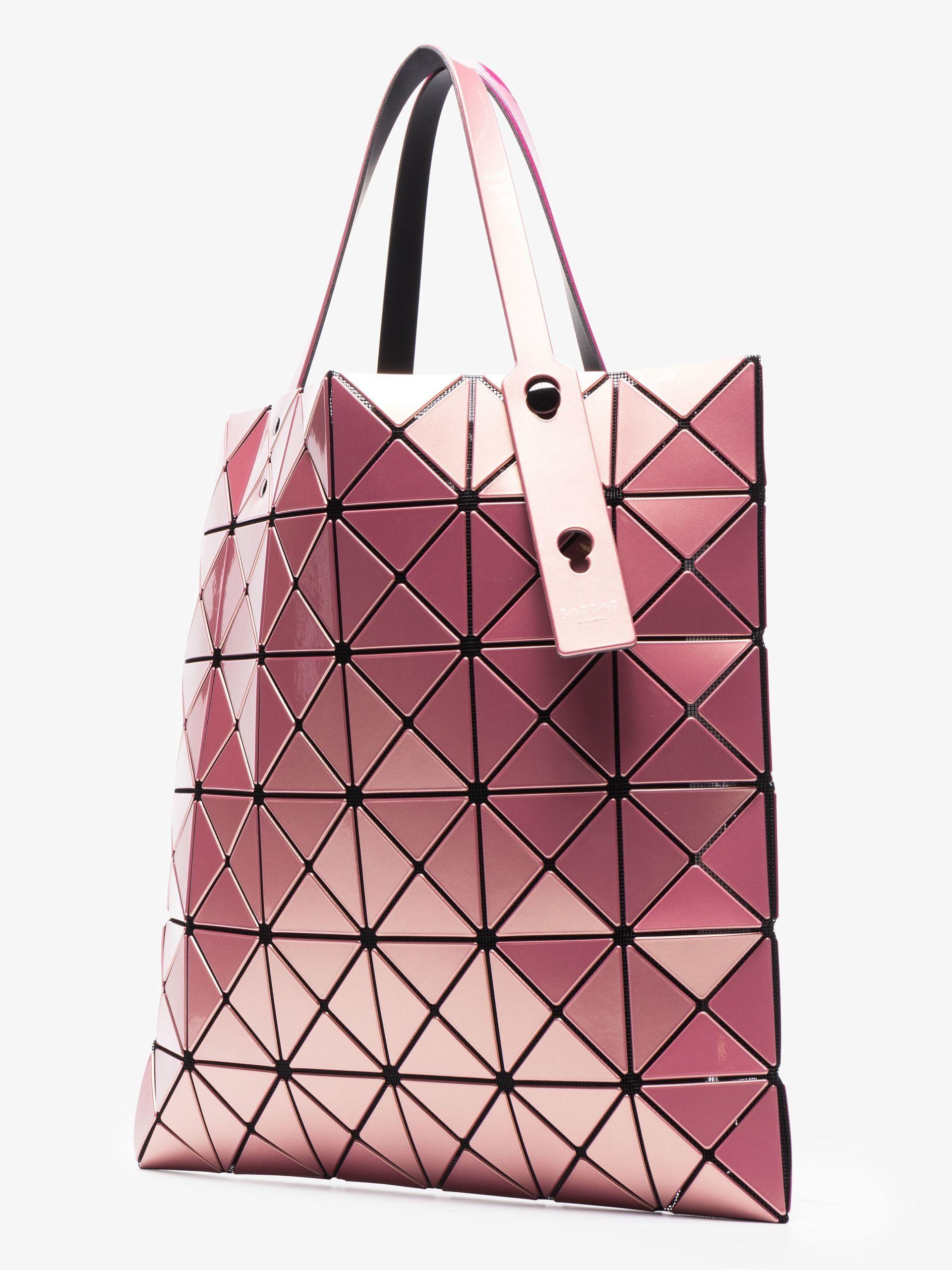 Bao Bao Issey Miyake Lucent Tote Bag in Pink | Lyst