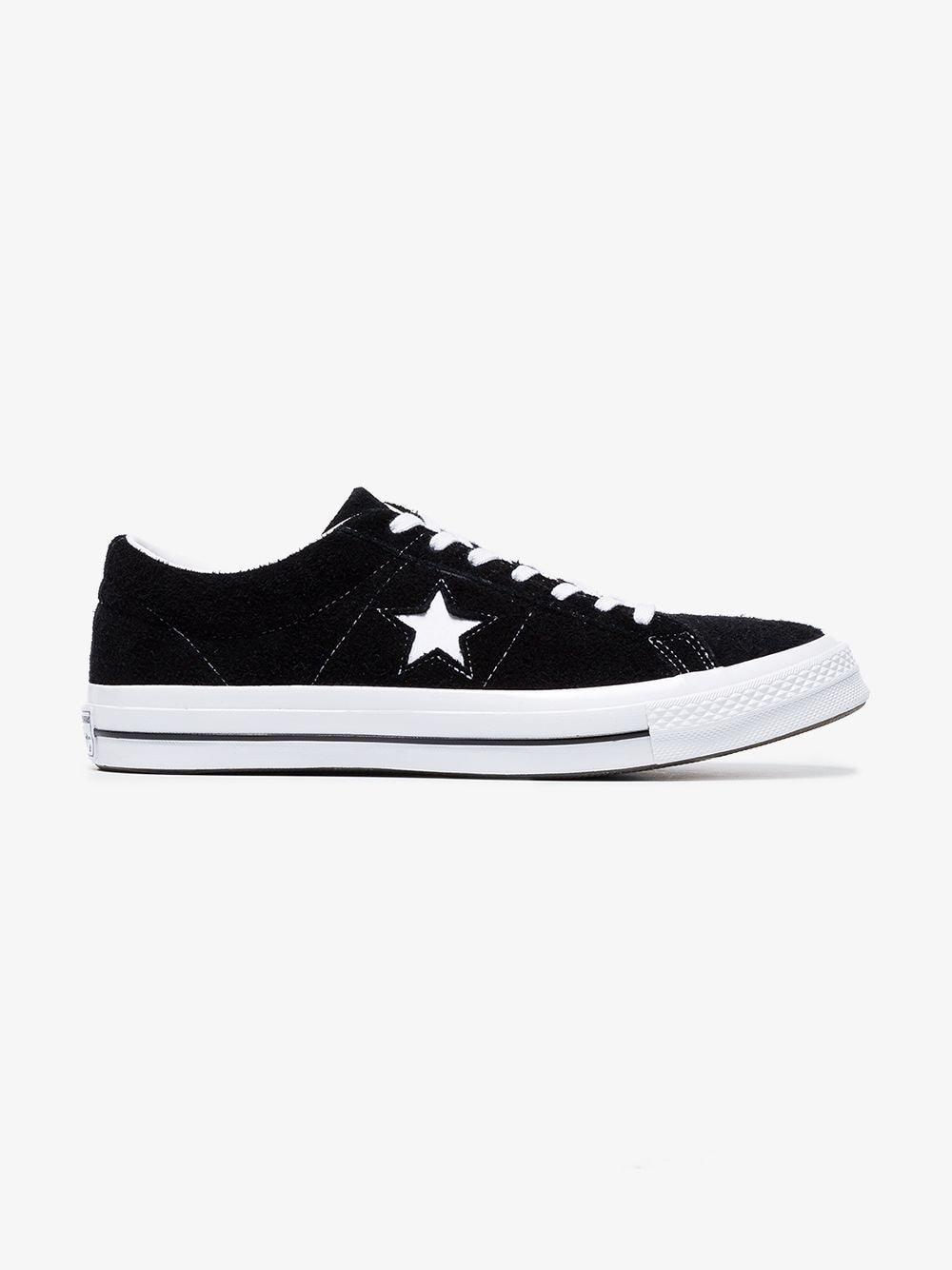 cons perforated suede one star pro low top