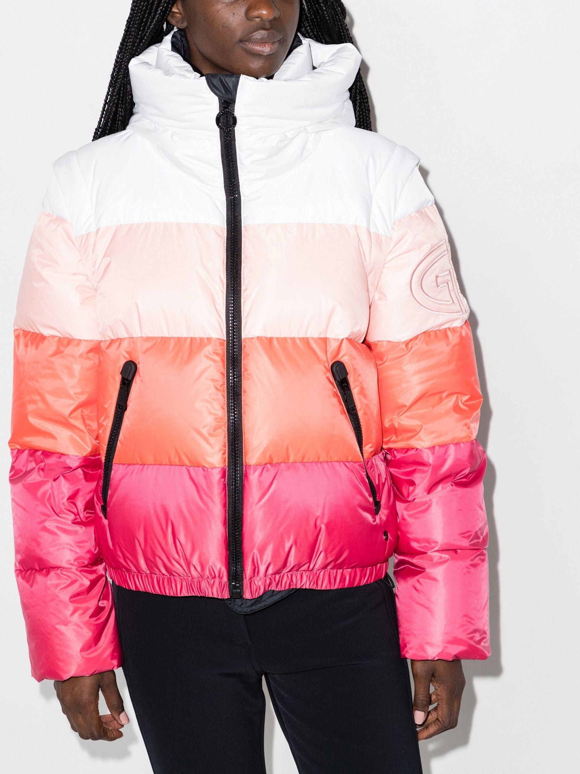Goldbergh Pink Bliss Colourblock Padded Ski Jacket - Women's - Down/fabric  in Red | Lyst