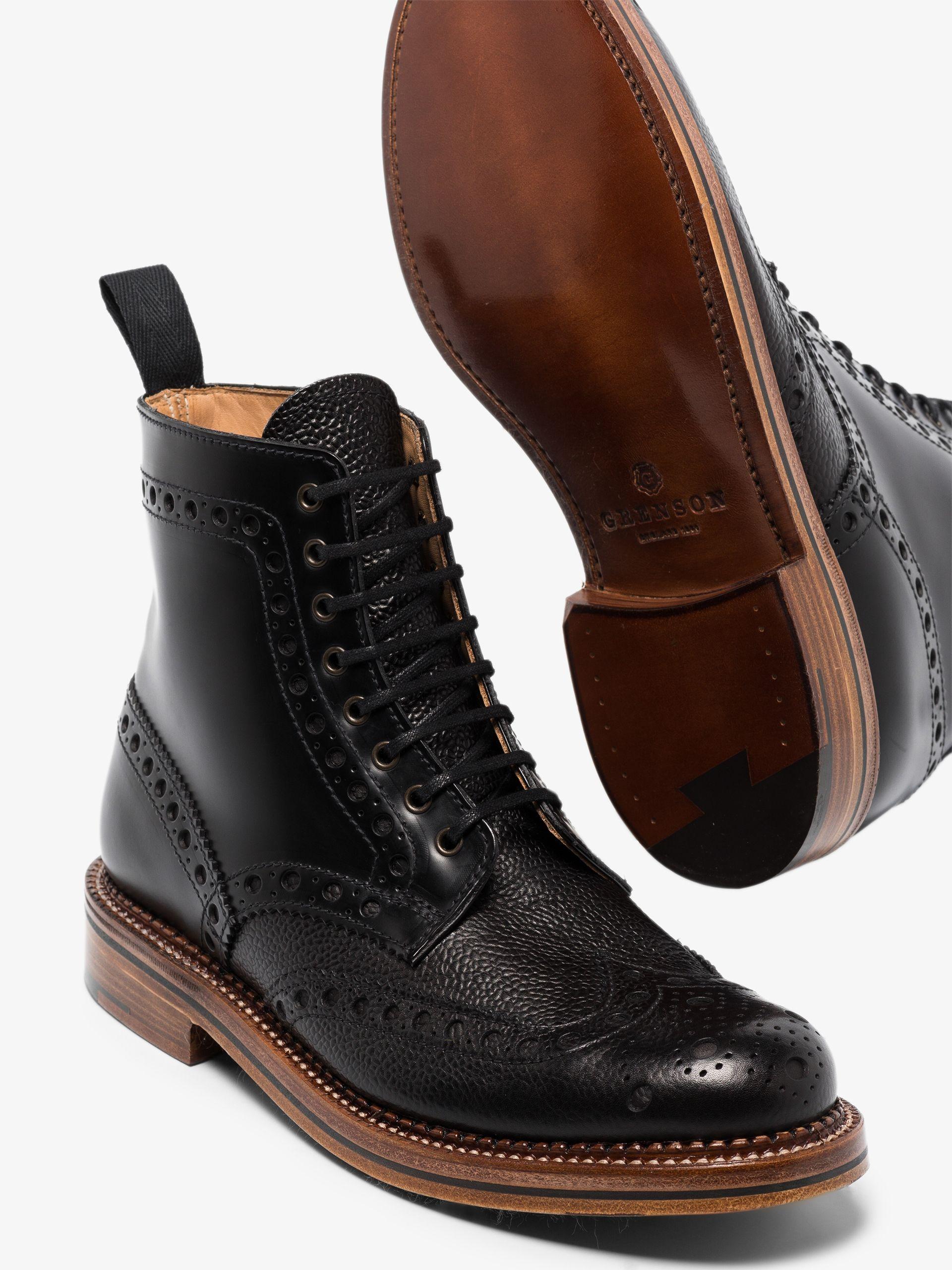 Grenson X Labrum London Ya-alimamy Naimbana Boots in Black