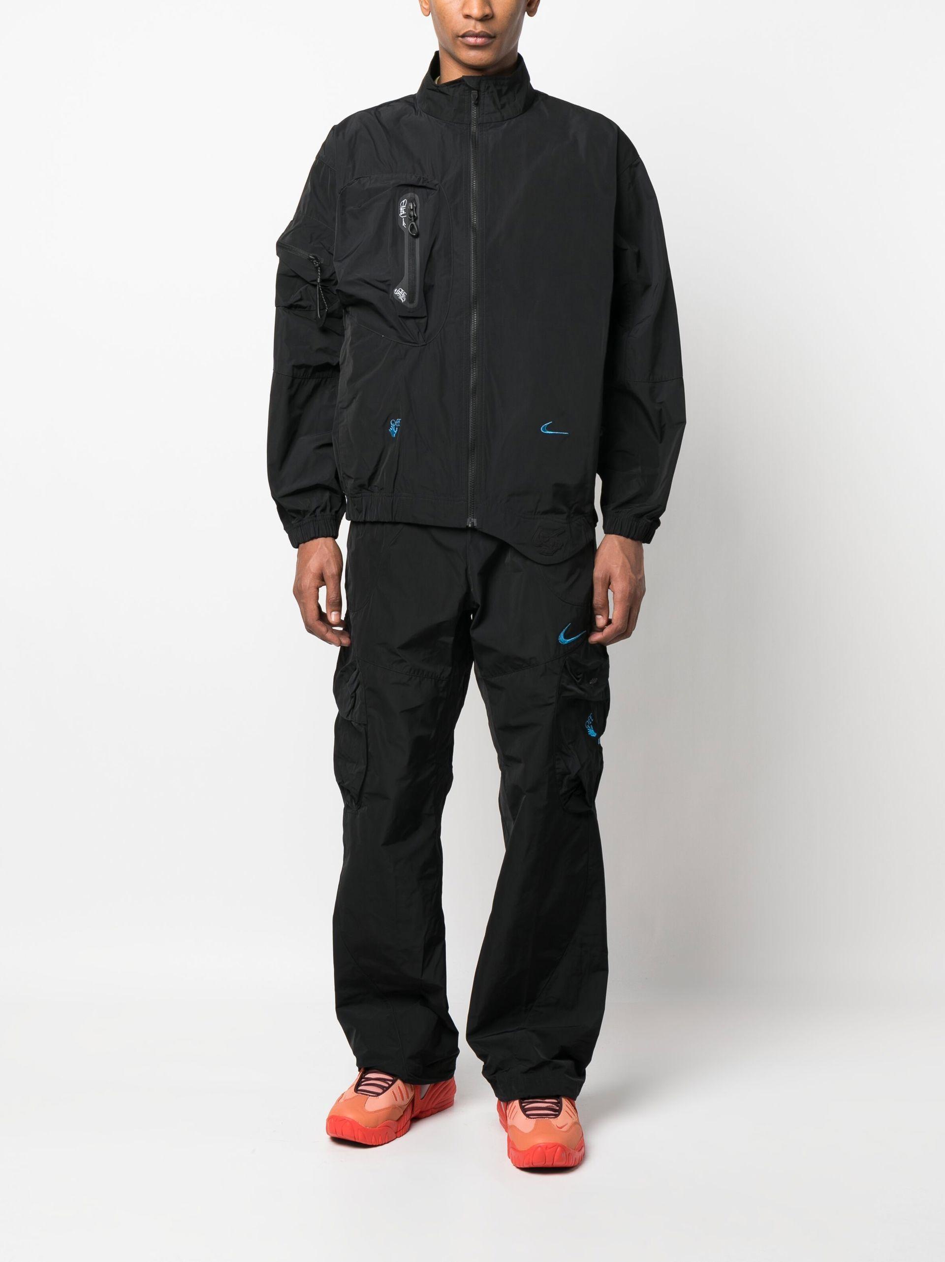 NIKE OFFWHITE AS M NRG Tracksuit (Black) - ナイロンジャケット