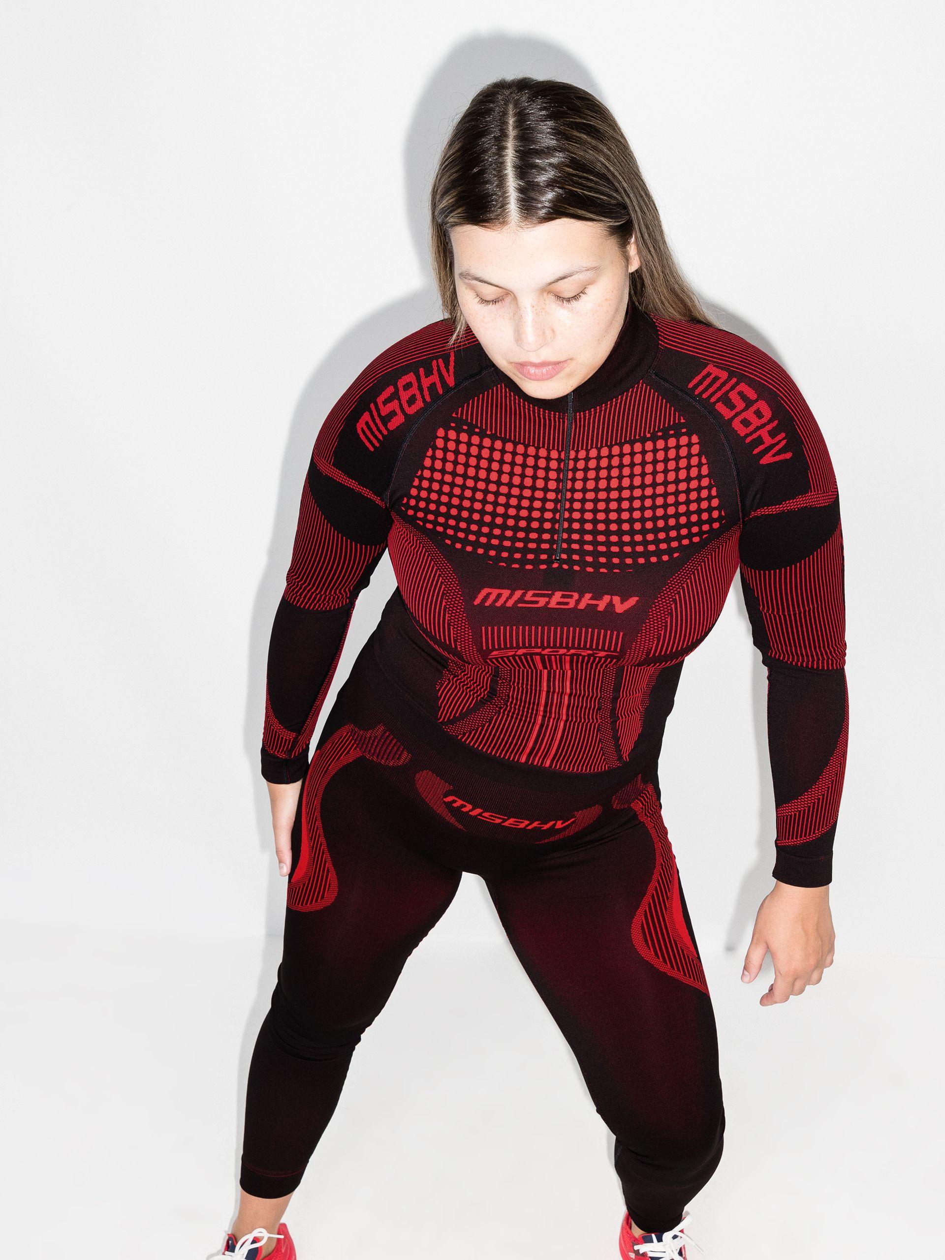 MISBHV Sport Active Compression Top in Red | Lyst