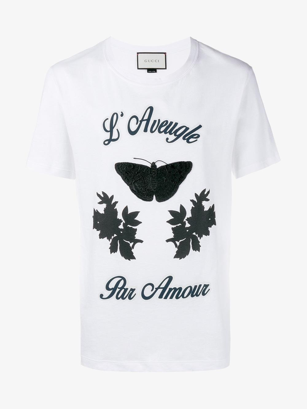 gucci shirt with butterfly