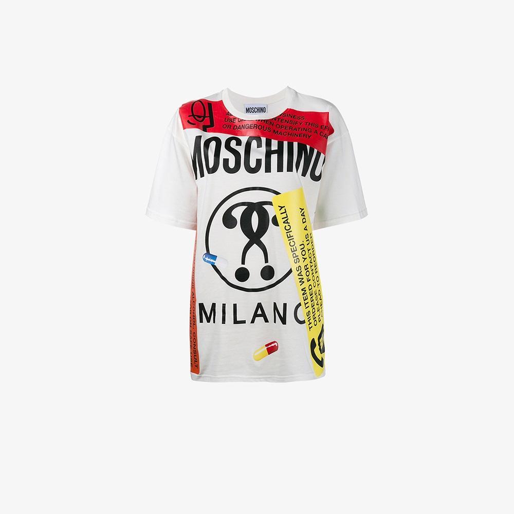 Moschino t shirt femme new arrivals