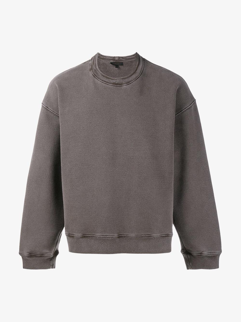 Yeezy Season 3 Crew Neck Sweatshirt in Gray for Men | Lyst