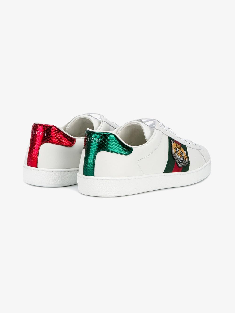 gucci tiger sneakers womens