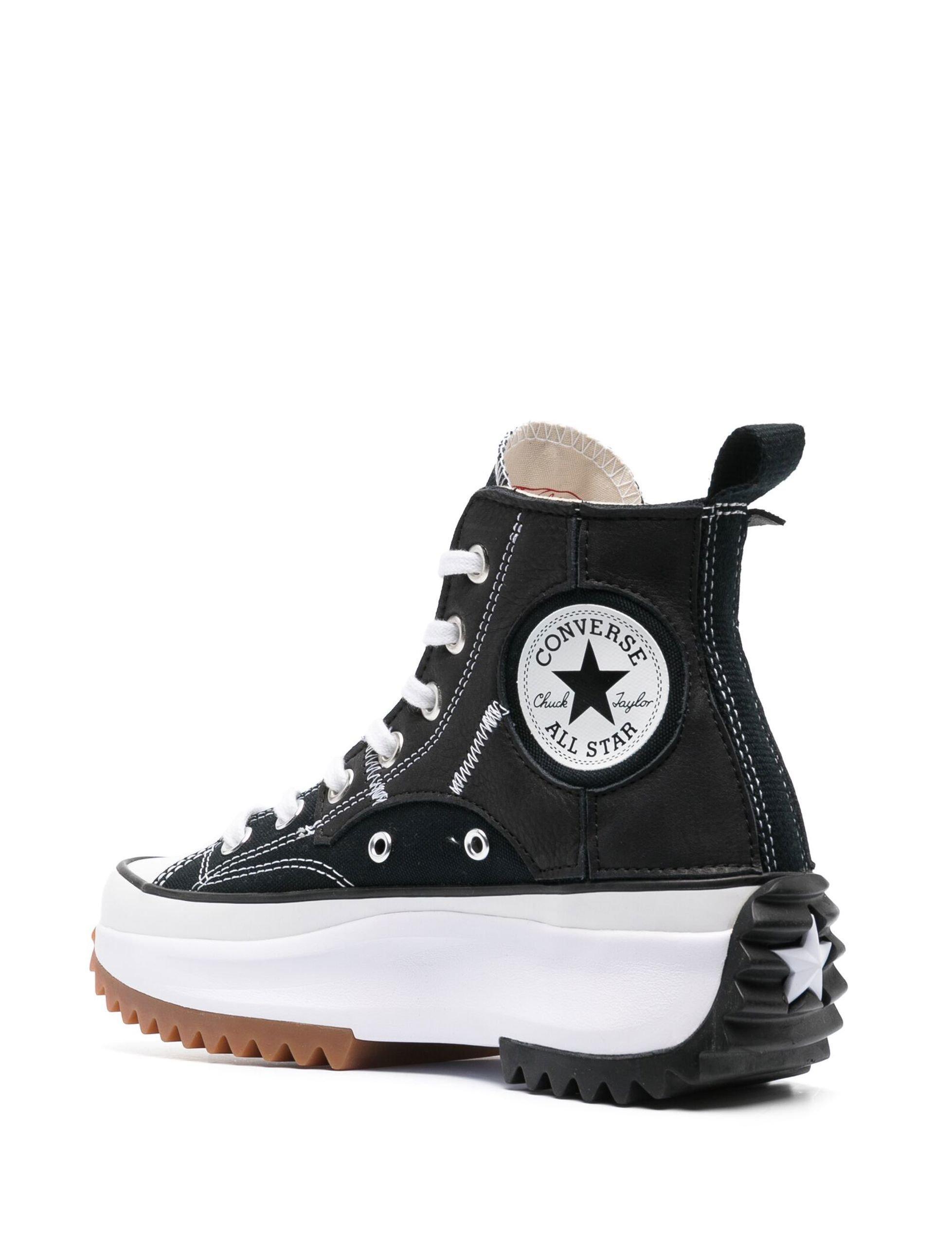 converse run hike star black