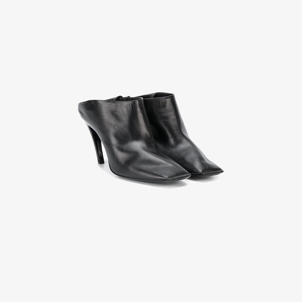 balenciaga square toe pumps